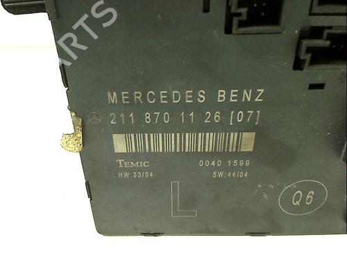 Electronic module MERCEDES-BENZ E-CLASS T-Model (S211) E 220 T CDI (211.206) | BP11299842M83 