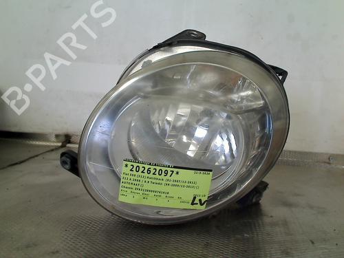 Left headlight FIAT 500 (312_) 0.9 (312AXG1A, 312.AXG11) | BP36356582C28  - Image 6