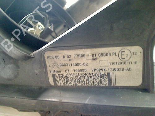 Left headlight CITROËN C3 II (SC_) 1.6 VTi 120 | BP39994379C28 - Image 6