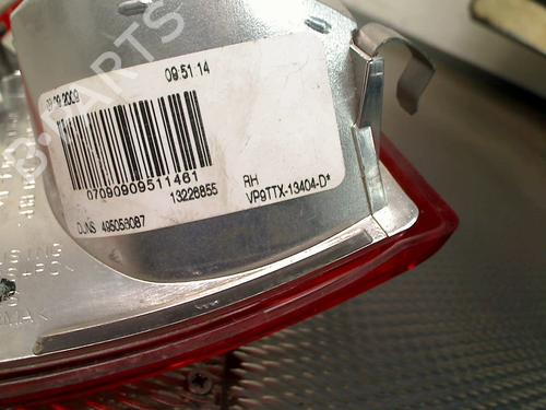 Right taillight OPEL INSIGNIA A Sports Tourer (G09) 2.0 CDTI (35) | BP28166680C35 