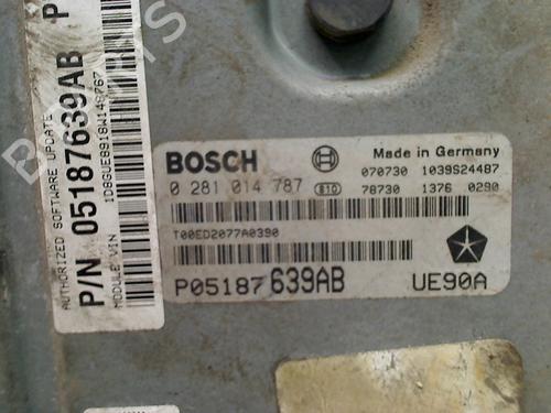 Engine control unit (ECU) DODGE NITRO 2.8 CRD | BP38108165M57 - Image 2