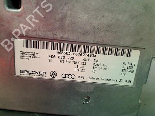 Radio AUDI A6 C6 Avant (4F5) 2.7 TDI | BP17381247E6 