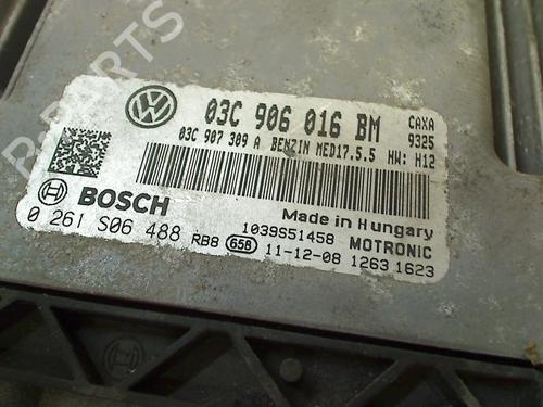 Engine control unit (ECU) VW GOLF VI (5K1) 1.4 TSI | BP32519651M57 