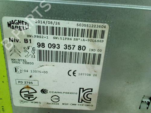 Radio CITROËN C4 CACTUS 1.2 VTi 82 | BP30167660E6 