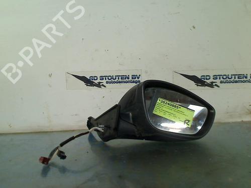 Used Right mirror PEUGEOT 208 I (CA_, CC_) 1.2 VTI 82 (82 hp) 25617447