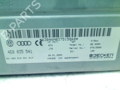 Bilradio AUDI A8 D3 (4E2, 4E8) 4.2 quattro | BP13125617E6 
