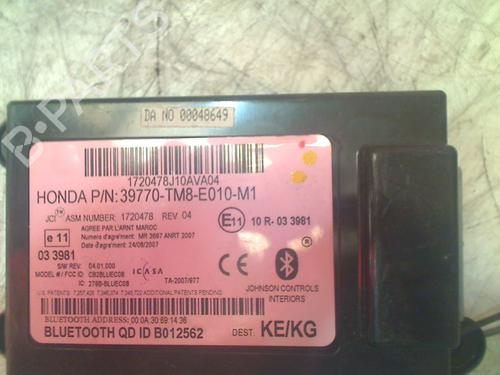 Used Electronic module HONDA INSIGHT (ZE_) 1.3 IMA (ZE28, ZE2) (88 hp) 11302062