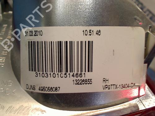 Right taillight OPEL INSIGNIA A Sports Tourer (G09) 2.0 CDTI (35) | BP11749215C35 