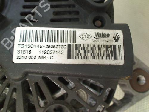 Alternator RENAULT KANGOO Express (FW0/1_) 1.5 dCi 75 (FW07, FW10, FW04) | BP38774918M7 - Image 4