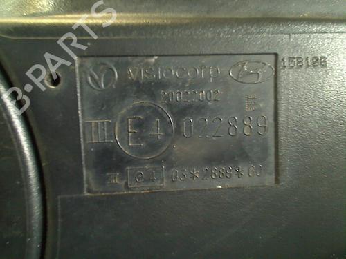 Right mirror HYUNDAI i20 I (PB, PBT) 1.4 | BP13646578C27 