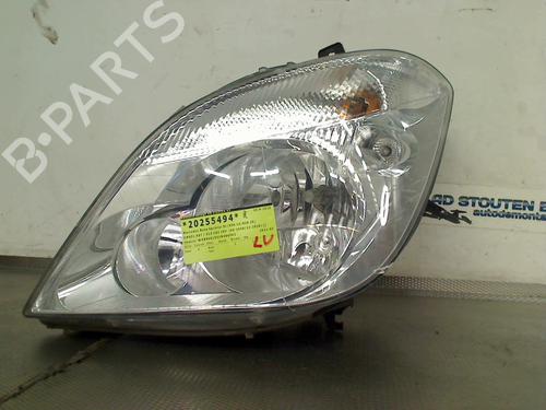 Optica esquerda MERCEDES-BENZ SPRINTER 5-t Platform/Chassis (B906) 513 CDI (906.155, 906.253, 906.255, 906.153) (129 hp) 31279315