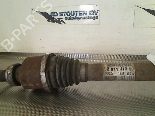 Right front driveshaft PEUGEOT 5008 (0U_, 0E_) 1.6 HDi | BP25822336M39 