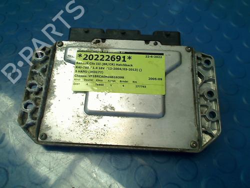 Engine control unit (ECU) RENAULT CLIO III (BR0/1, CR0/1) 1.4 16V | BP13017032M57 