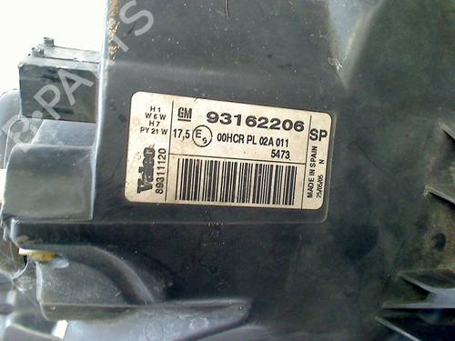 Right headlight OPEL TIGRA TwinTop (X04) 1.3 CDTI (R97) | BP37604865C29 - Image 5
