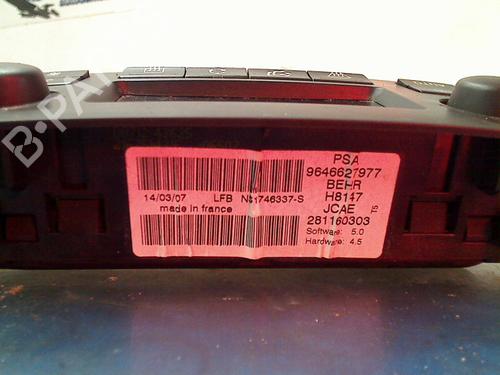Climate control PEUGEOT 307 (3A/C) 2.0 16V | BP12595453I5 