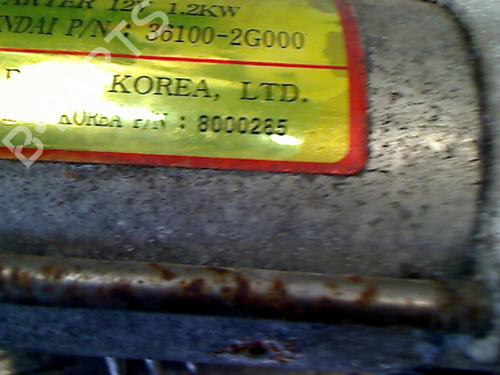 Starter KIA SPORTAGE III (SL) 2.0 CVVT | BP11312515M8 