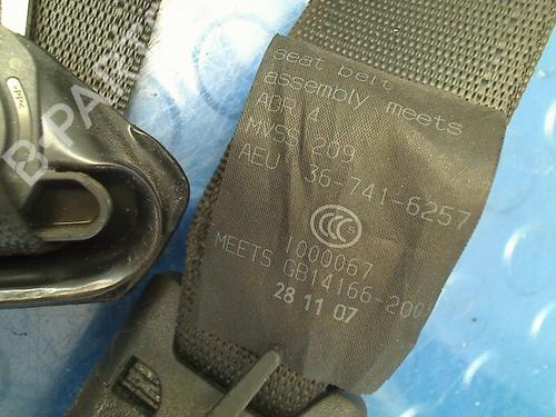 Front right seatbelt OPEL CORSA D (S07) 1.4 (L08, L68) | BP11941306I25 