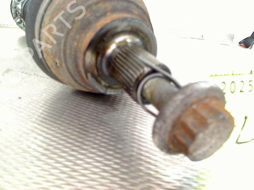 Left front driveshaft VW CADDY III Box Body/MPV (2KA, 2KH, 2CA, 2CH) 1.6 TDI | BP29520859M38 