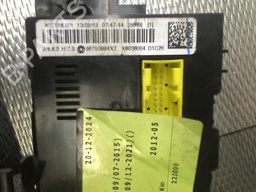 Climate control CITROËN DS3 (SA_) 1.6 HDi 90 | BP30834541I5 