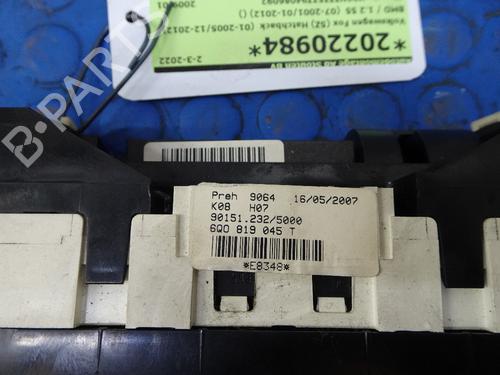Commande Chauffage VW FOX Hatchback (5Z1, 5Z3, 5Z4) 1.2 | BP11323424I5 