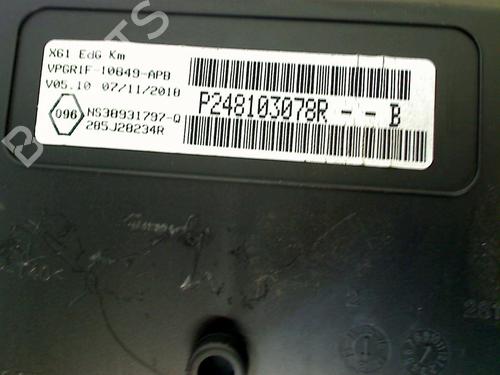 Instrument cluster RENAULT KANGOO Express (FW0/1_) 1.5 dCi 75 (FW07, FW10, FW04) | BP36529991C47 - Image 6