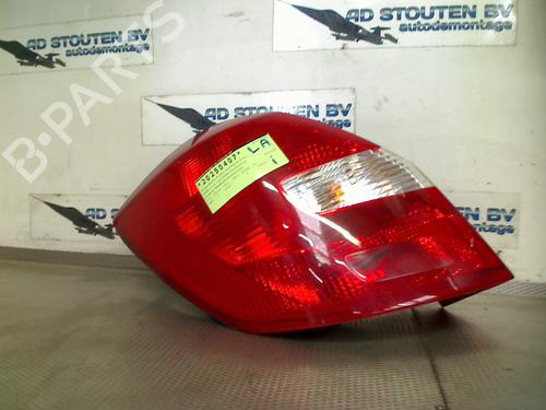 Used Left taillight SKODA FABIA II (542) 1.2 (60 hp) 28389043
