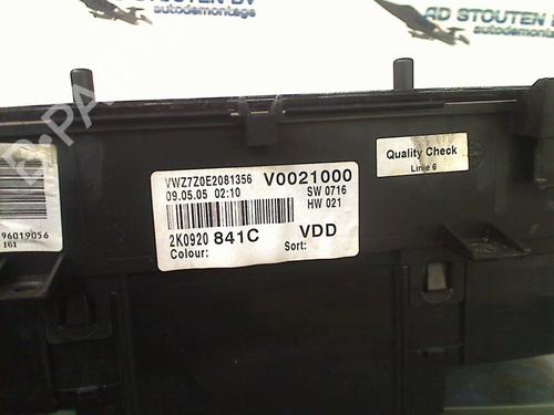 Display monitor VW CADDY III Box Body/MPV (2KA, 2KH, 2CA, 2CH) 1.9 TDI | BP17220536C48 