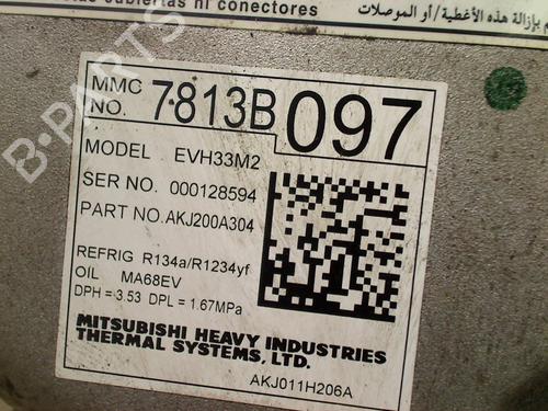 Airco pomp MITSUBISHI ECLIPSE CROSS (GK_, GL_) Plug-in Hybrid 4WD (GL3W) | BP29887584M34 