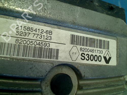Engine control unit (ECU) RENAULT CLIO III (BR0/1, CR0/1) 1.4 16V | BP13017032M57 