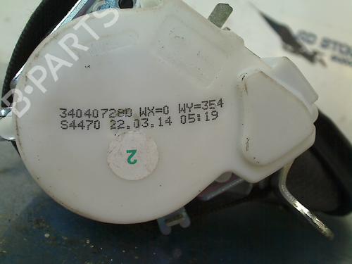 Front right seatbelt OPEL MERIVA B MPV (S10) 1.4 (75) | BP19428421I25 