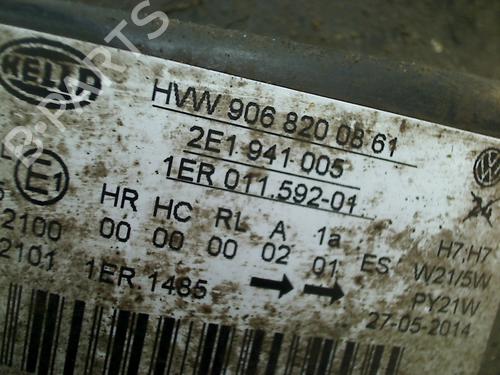Right headlight VW CRAFTER 30-50 Van (2E_) 2.0 TDI | BP33796395C29 - Image 2