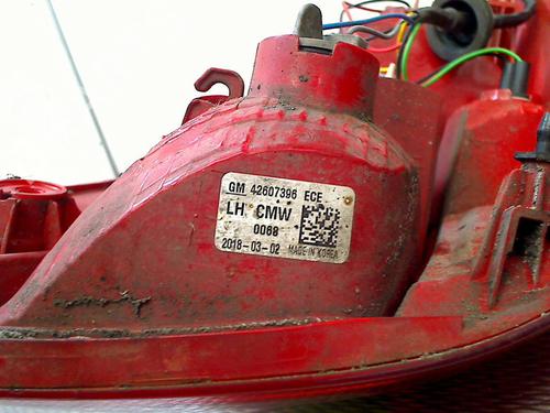 Left taillight OPEL KARL (C16) 1.0 | BP36849424C34  - Image 5