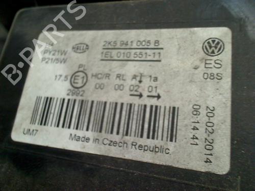 Venstre forlygte VW CADDY III Box Body/MPV (2KA, 2KH, 2CA, 2CH) 1.6 TDI | BP29822310C28 