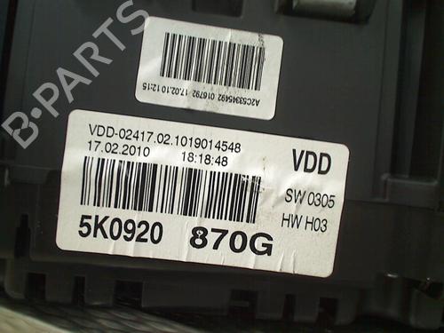 Display monitor VW GOLF VI (5K1) 1.6 TDI | BP25488021C48 