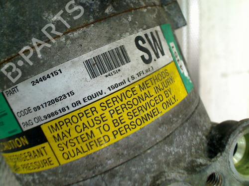 AC compressor OPEL ZAFIRA A MPV (T98) 2.0 OPC (F75) | BP24847172M34 