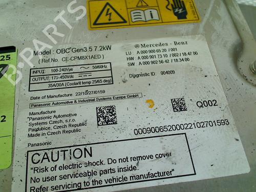 Módulo eletrónico MERCEDES-BENZ A-CLASS (W177) A 250 e (177.086) | BP31193103M83