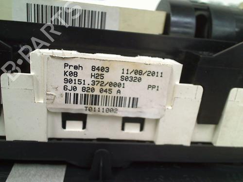 Climate control SEAT IBIZA IV ST (6J8, 6P8) 1.2 TSI | BP21556601I5 