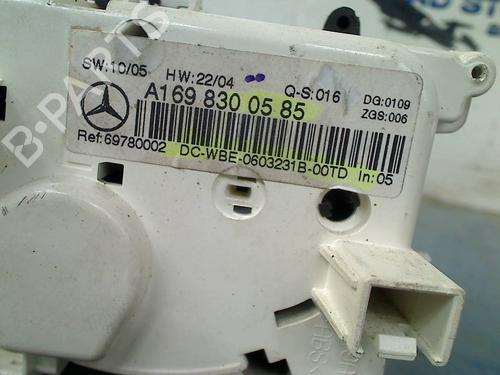 Commande Chauffage MERCEDES-BENZ A-CLASS (W169) A 170 (169.032, 169.332) | BP22429018I5 