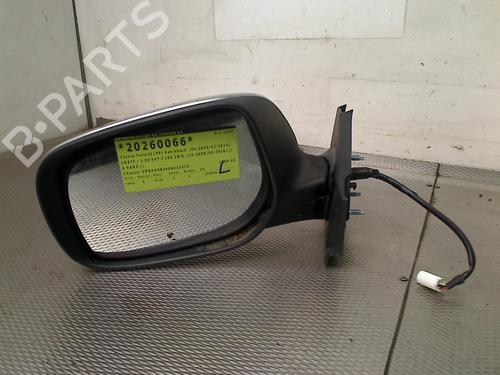 Ryggespeil venstre TOYOTA YARIS (_P9_) 1.33 VVT-i (NSP90_, NSP90R) (100 hp) 31883922