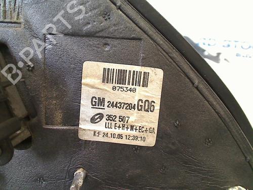 Left mirror OPEL VECTRA C Estate (Z02) 2.8 V6 Turbo (F35) | BP15290575C26 