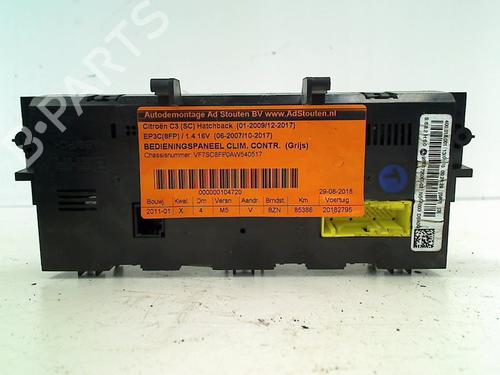Climate control CITROËN C3 II (SC_) 1.4 VTi 95 | BP11306592I5 
