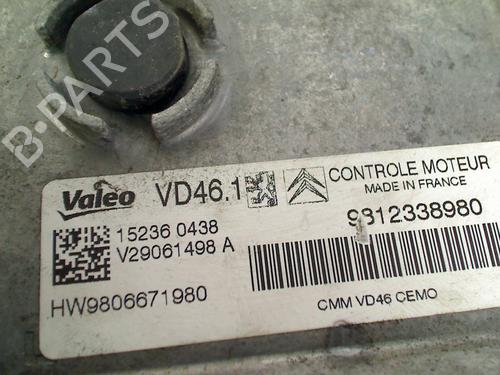Engine control unit (ECU) PEUGEOT 2008 I (CU_) 1.2 THP 110 / PureTech 110 | BP38085612M57 - Image 6