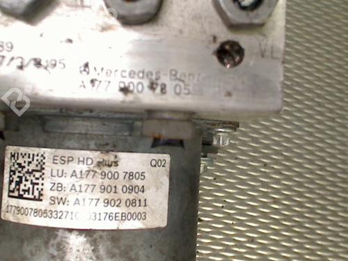 ABS pump MERCEDES-BENZ A-CLASS Saloon (V177) A 180 (177.184) | BP29925061M43