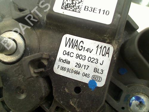 Alternator VW UP! (121, 122, BL1, BL2, BL3, 123) 1.0 | BP31243469M7