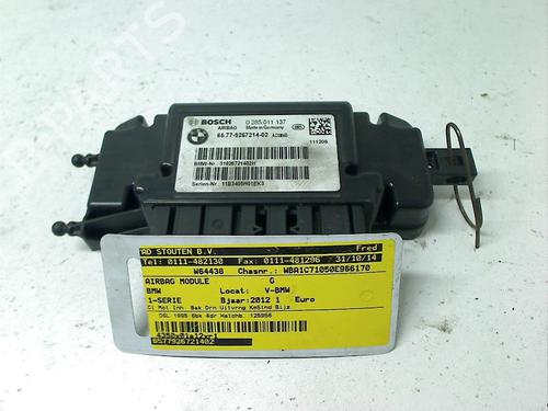 Used ECU airbags BMW 1 (F20) 116 d (116 hp) 11298392