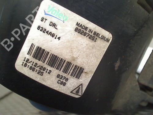 Left front fog light MITSUBISHI MIRAGE / SPACE STAR VI Hatchback (A0_A) 1.0 (A05A) | BP39974881C30 - Image 2