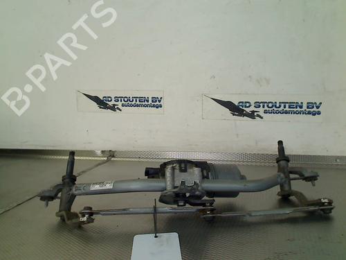 Used Front wipers mechanism PEUGEOT 208 I (CA_, CC_) 1.6 HDi (92 hp) 25626017