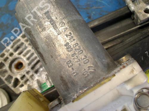 Front right window mechanism MERCEDES-BENZ E-CLASS (W211) E 200 CDI (211.004) | BP11263705C23 