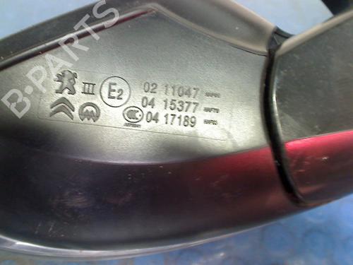 Left mirror PEUGEOT 208 I (CA_, CC_) 1.2 VTI 82 | BP18152407C26