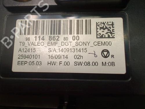 Display monitor PEUGEOT 308 II (LB_, LP_, LW_, LH_, L3_) 1.6 HDi | BP30150457C48 